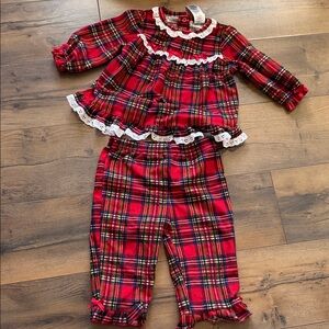 12 month Christmas pajamas